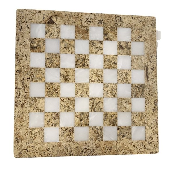 Marble Chess Board Handmade Chess Board with Storage Gift for him Chess Lovers - Picture 8 of 10